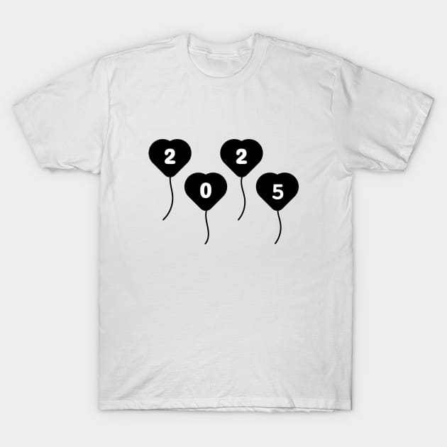 Love New Year 2025 T-Shirt by VecTikSam